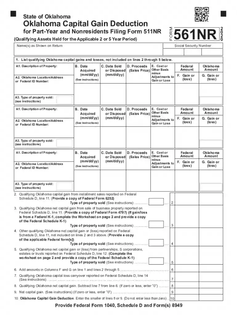 oklahoma nonresident filing requirements Preview on Page 1
