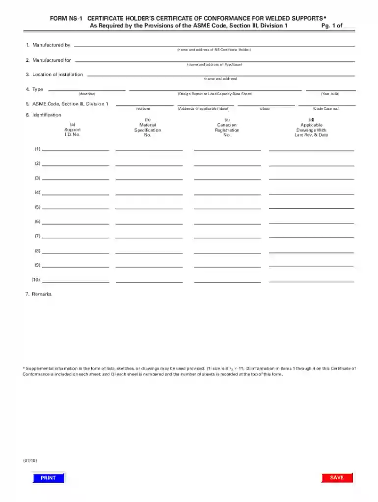 ns 1 form Preview on Page 1