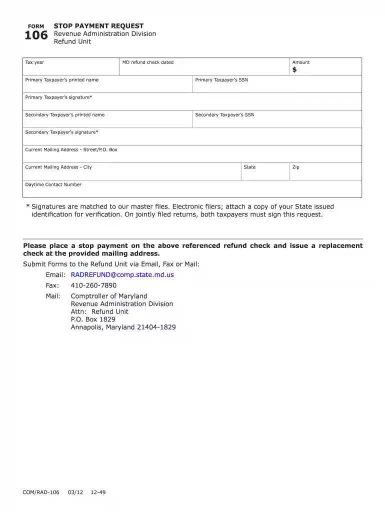 maryland tax refund Preview on Page 1