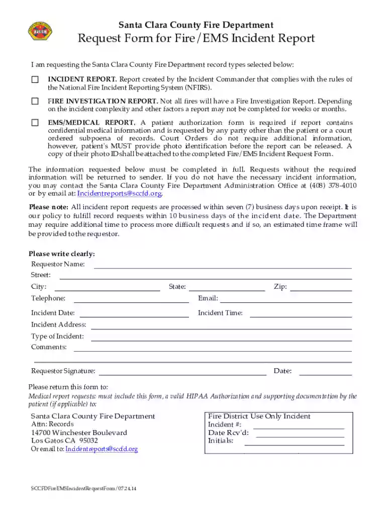 Fire department incident report formsandquot; Keyword Found Websites ... Preview on Page 1
