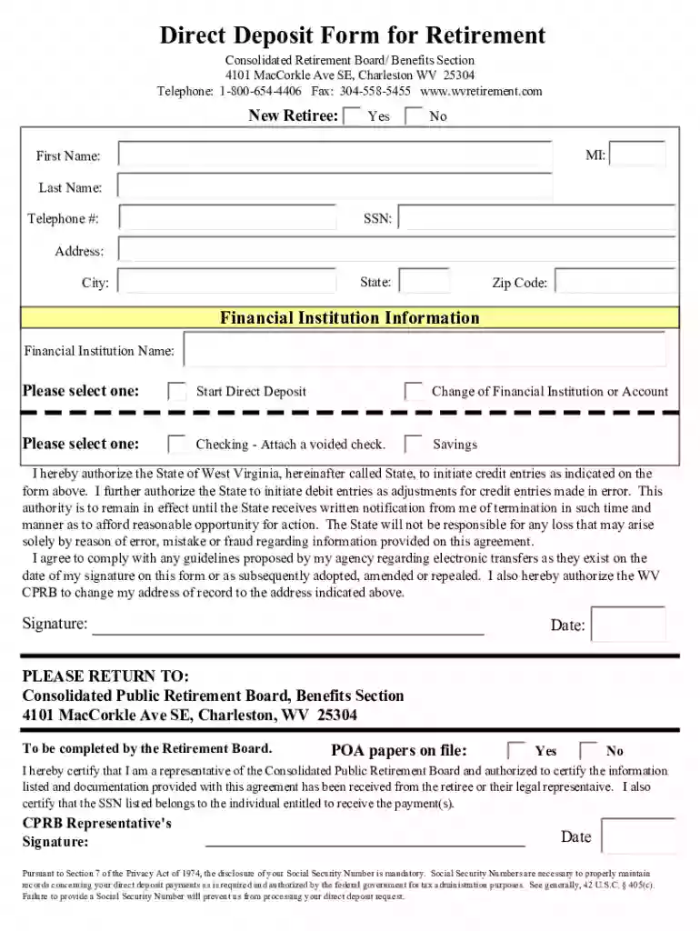 wv retirement calculator Preview on Page 1