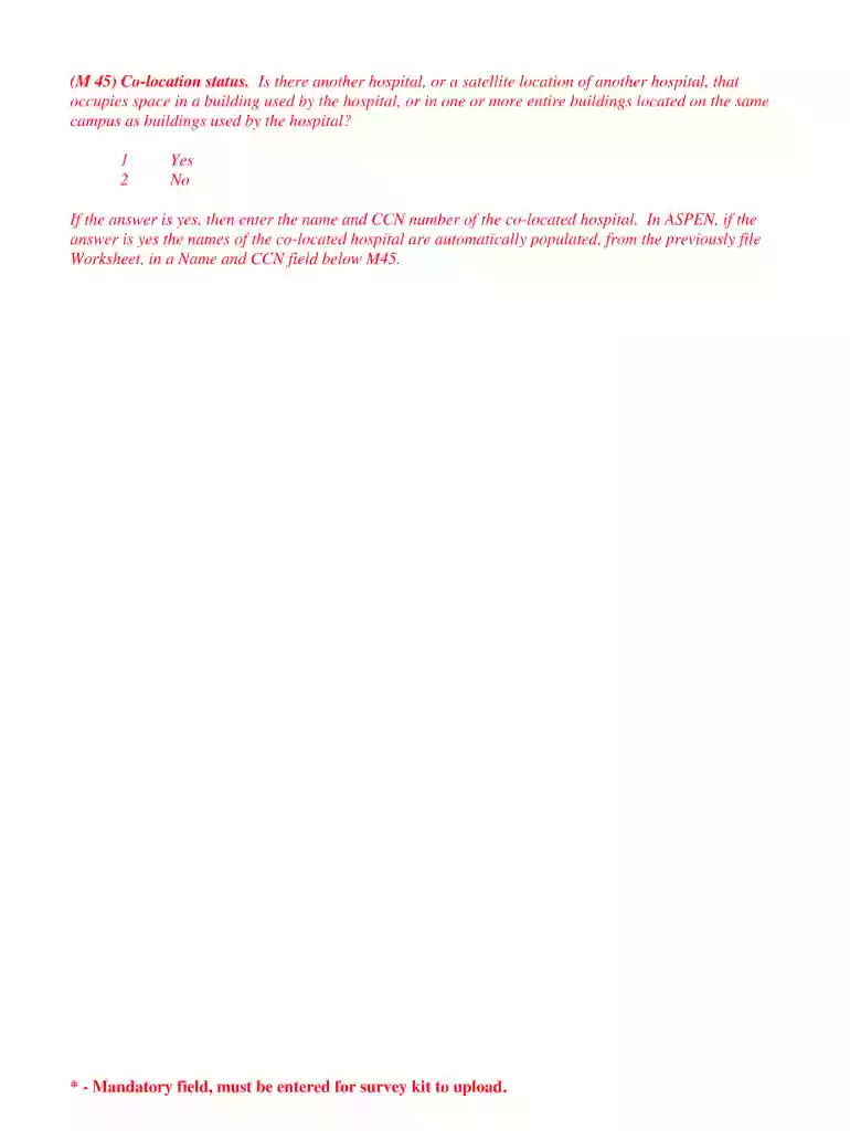 hospital cah database worksheet Preview on Page 1