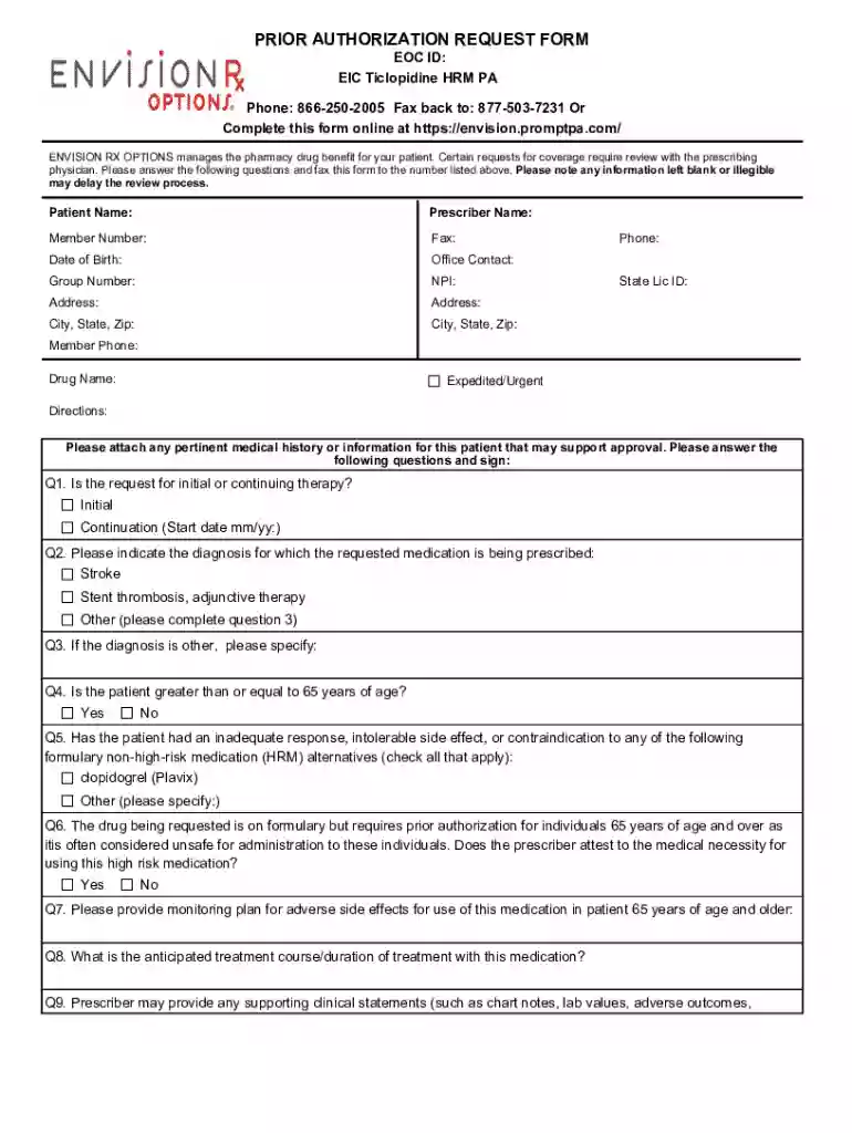 authorization form Preview on Page 1