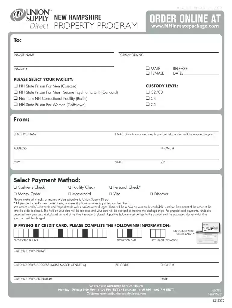 union supply nh Preview on Page 1