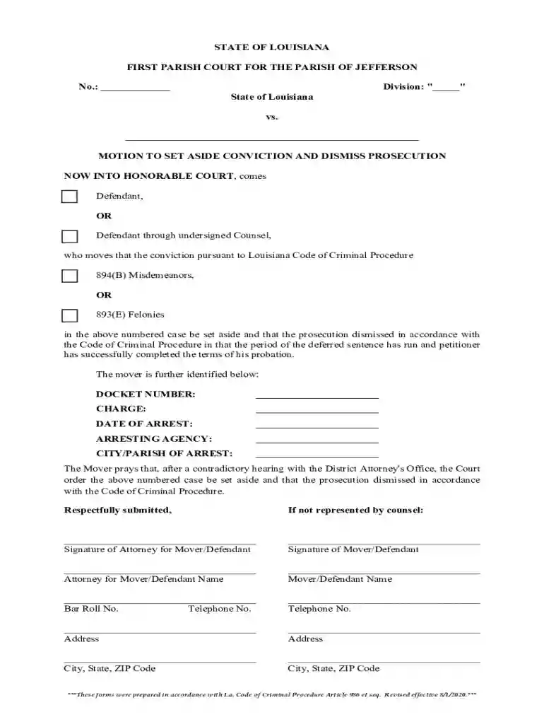 Parish CourtJefferson Parish District Attorney's Office Preview on Page 1