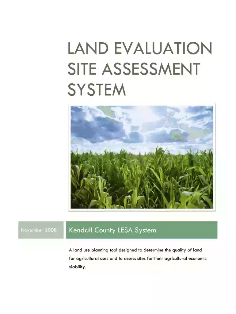 land evaluation and site assessment Preview on Page 1