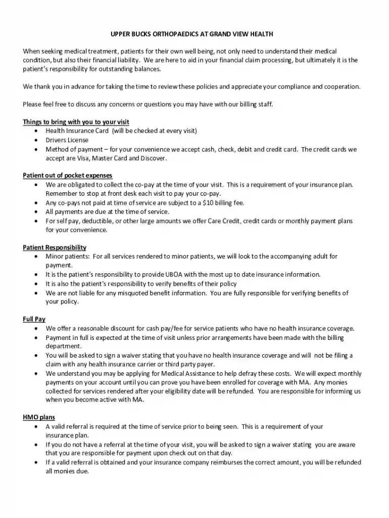 upper bucks orthopedics colmar Preview on Page 1