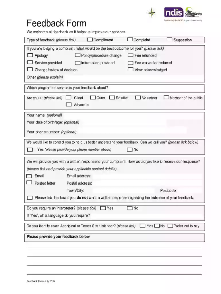 7 Samples of Feedback Forms for Customers That Actually Work - GetF8 Examples of Positive Feedback t Preview on Page 1