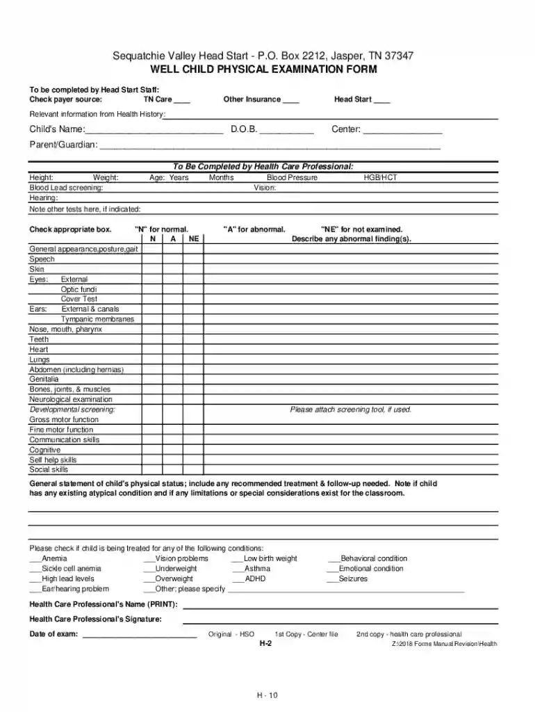 h 10 form Preview on Page 1