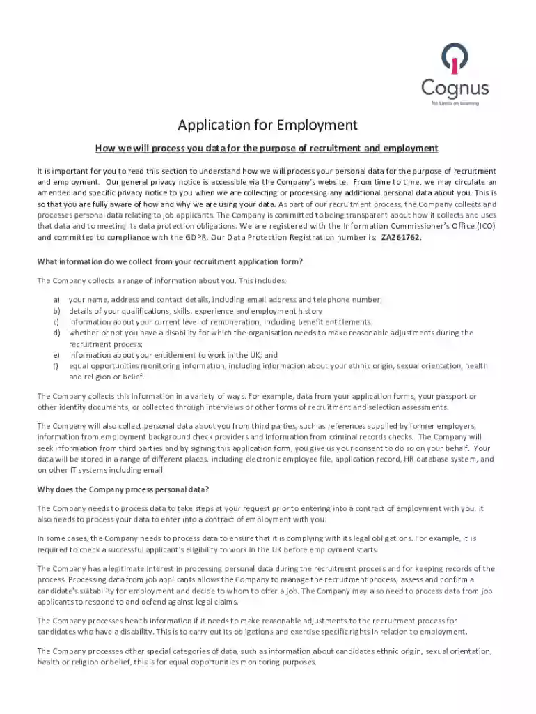 General Guidelines for Job Application Forms Updated for General Guidelines for Job Application Form Preview on Page 1