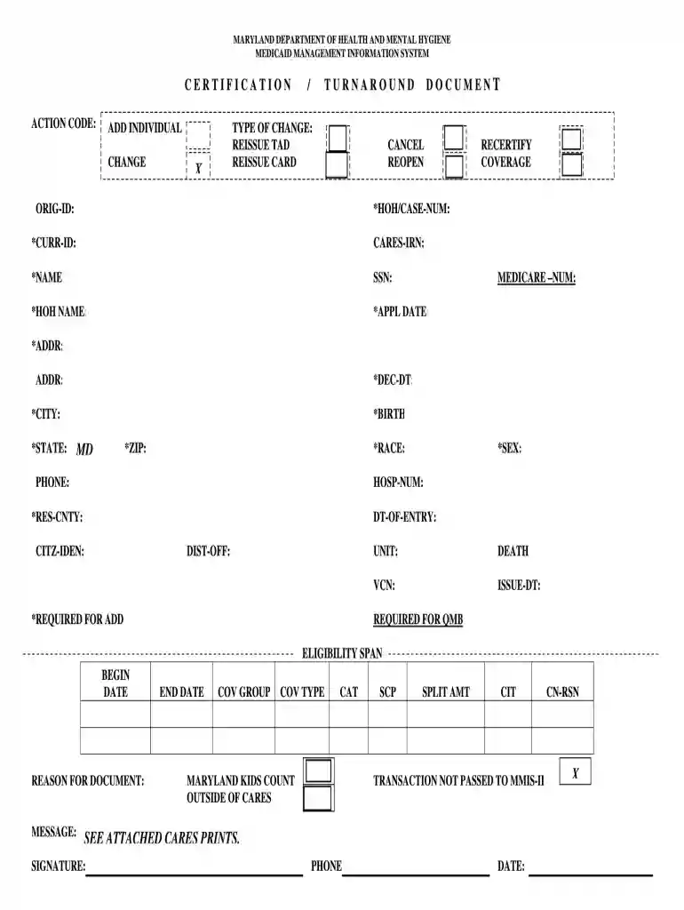 dt hoh qmb form Preview on Page 1