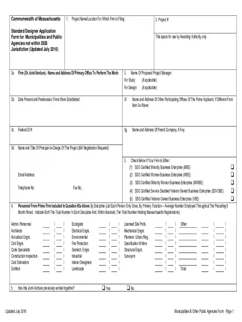 dsb application form Preview on Page 1