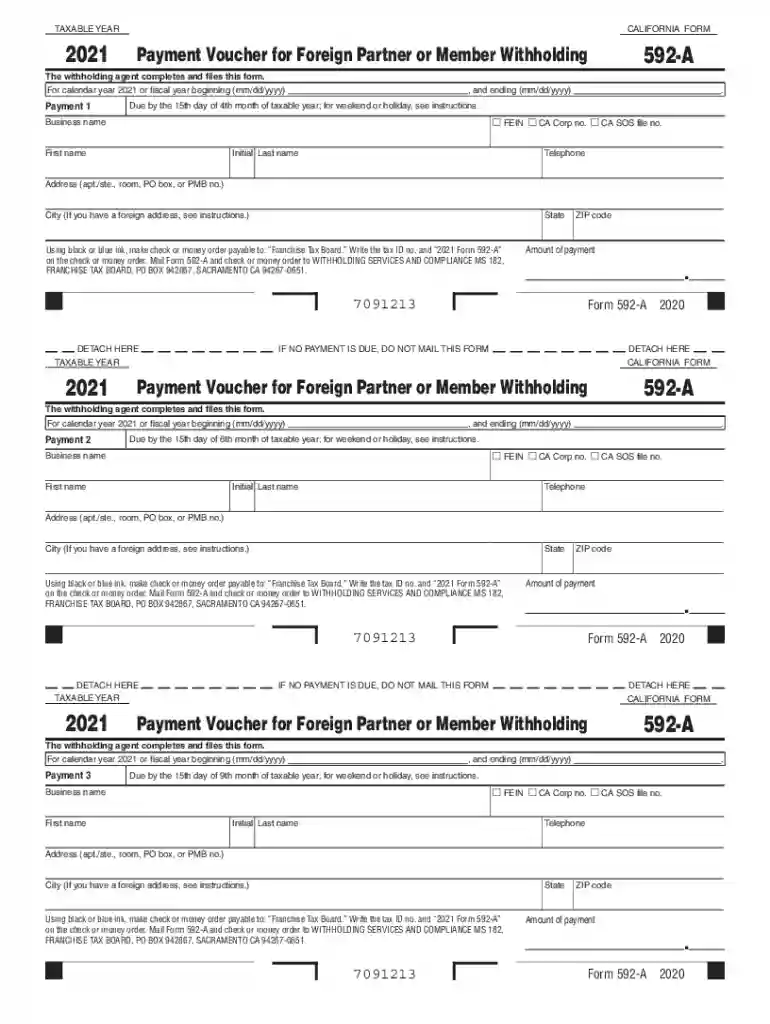 592 voucher form Preview on Page 1