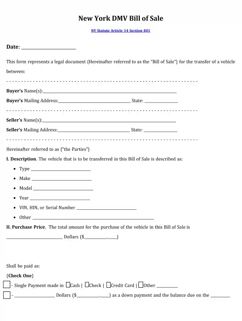 notarized bill of sale Preview on Page 1