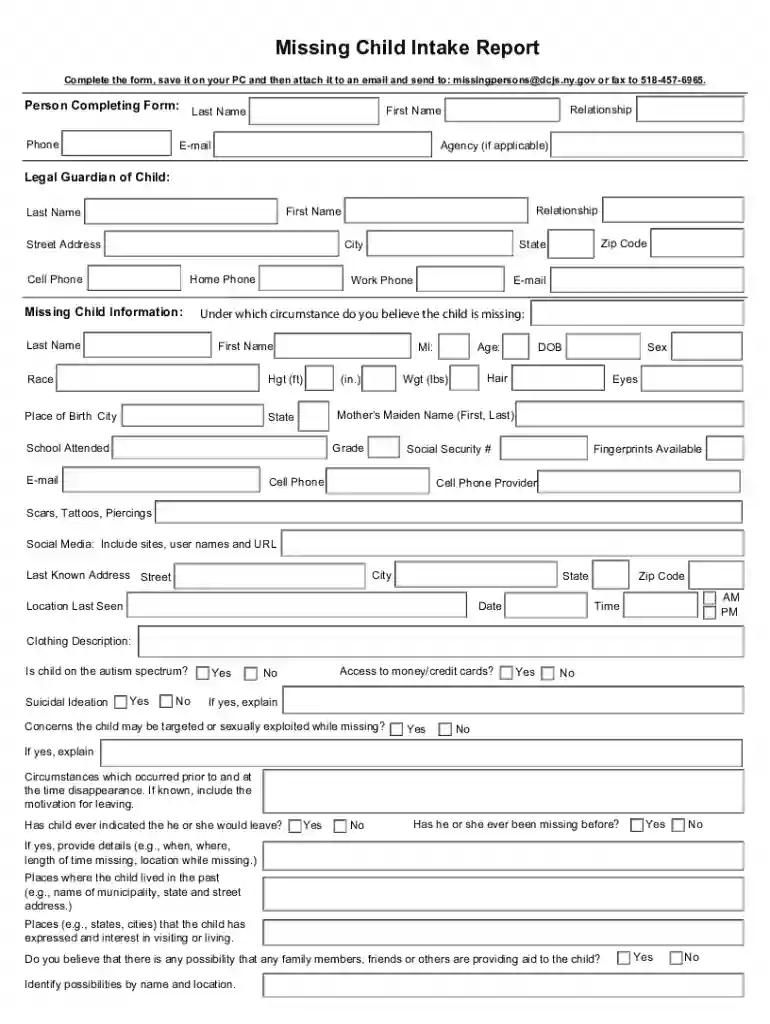 new york missing child Preview on Page 1