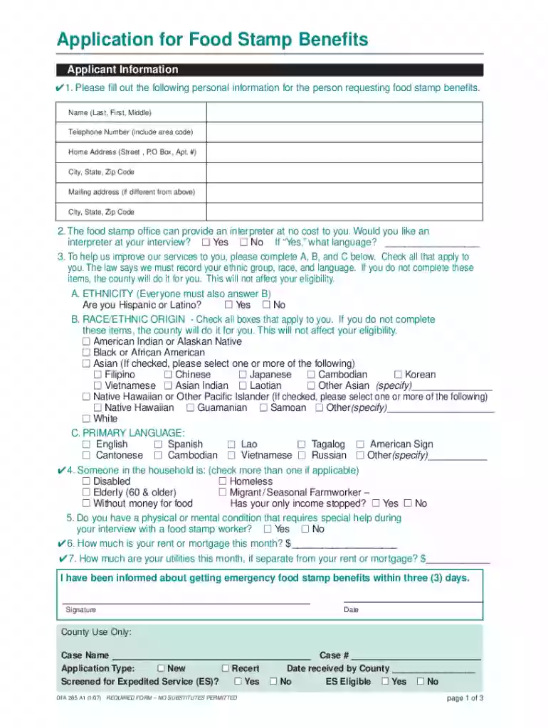 california food stamp benefits Preview on Page 1