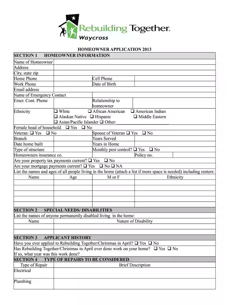 applications for yourwarelocal form Preview on Page 1