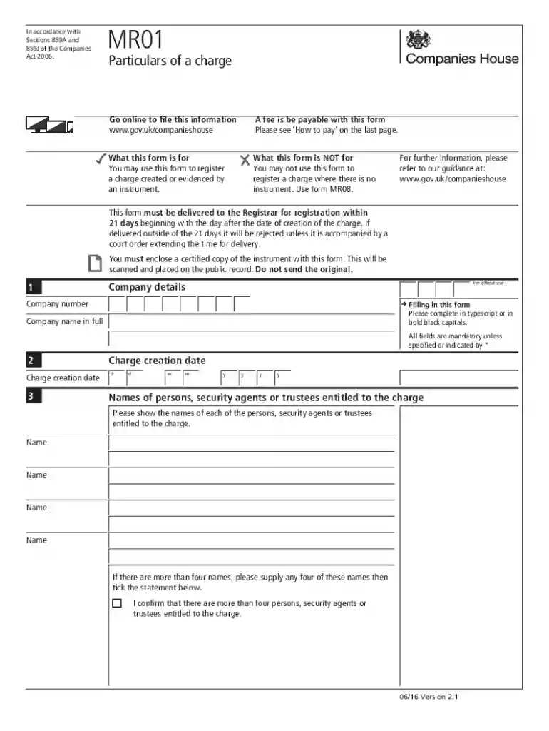 mr01 form Preview on Page 1