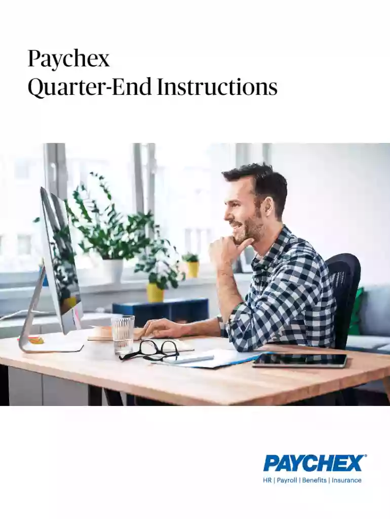 Quarter-End Instructions Preview on Page 1