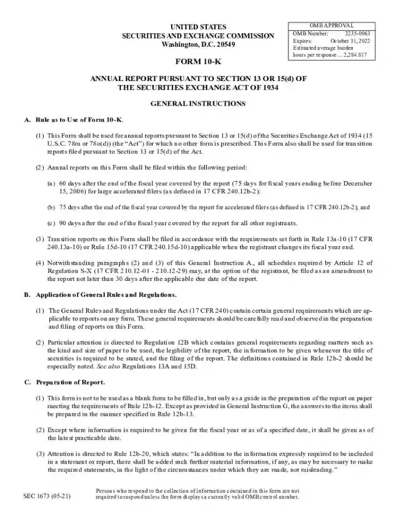secform1 - Form 1 OMB APPROVAL OMB Number 3235-0017 Expires ... Preview on Page 1