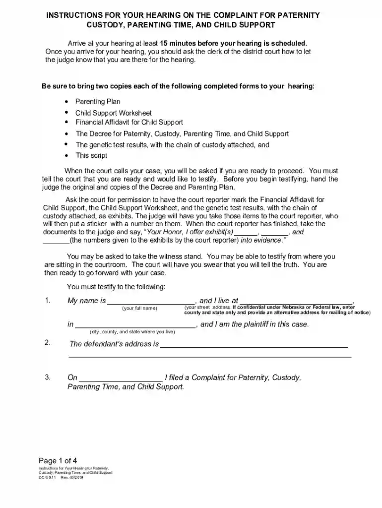 parenting time Preview on Page 1