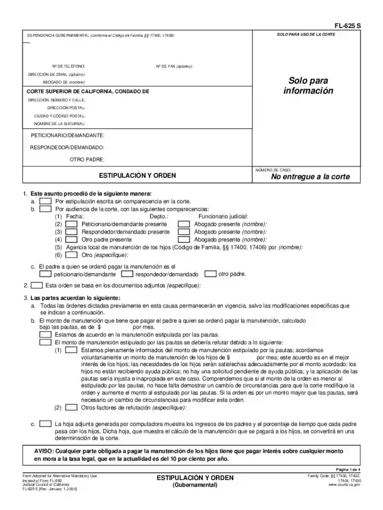 fl 625 s Preview on Page 1