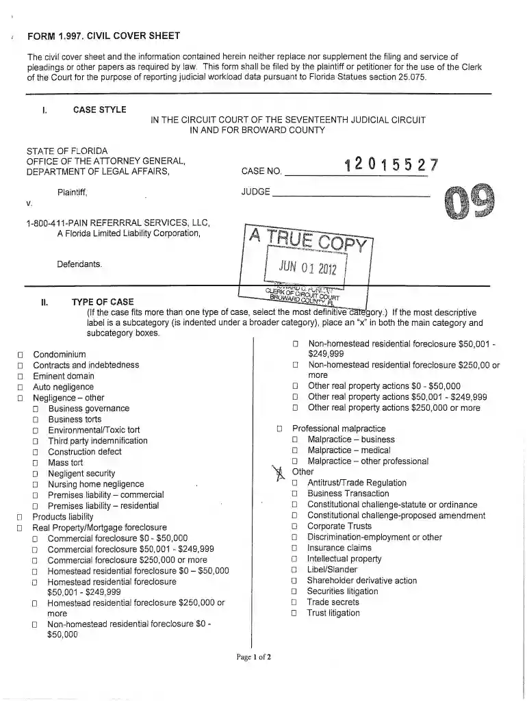 broward county divorce forms pdf Preview on Page 1