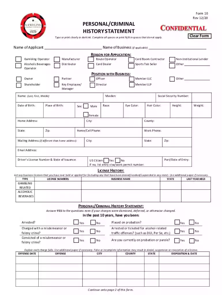 montana criminal history Preview on Page 1