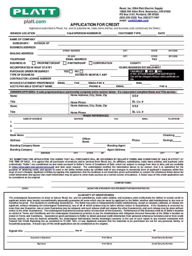 Rexel USA, Inc DBA Platt Electric Supply 10605 SW Allen Blvd Preview on Page 1