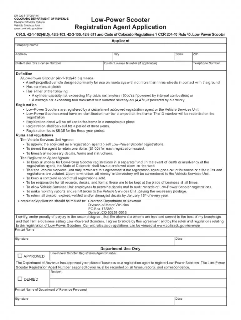 colorado moped laws Preview on Page 1