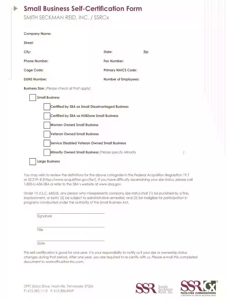 self certification statement Preview on Page 1