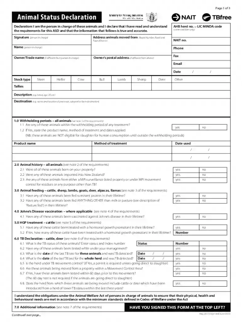 asd form pdf Preview on Page 1