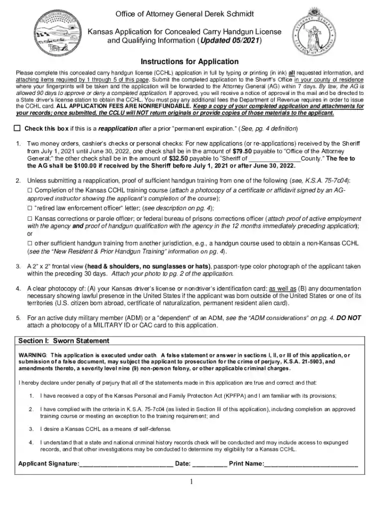 provisional concealed carry permit Preview on Page 1
