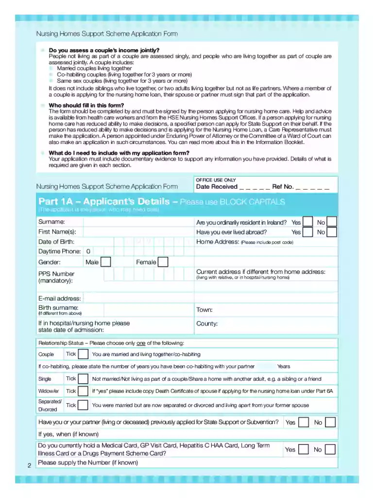 ireland scheme information printable Preview on Page 1