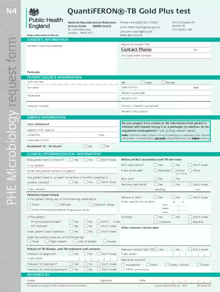 Guidelines for QuantiFERON-TB Gold Plus BloodTBQuantiFERON-TB Gold Test Fact sheet182879: QuantiFERO Preview on Page 1