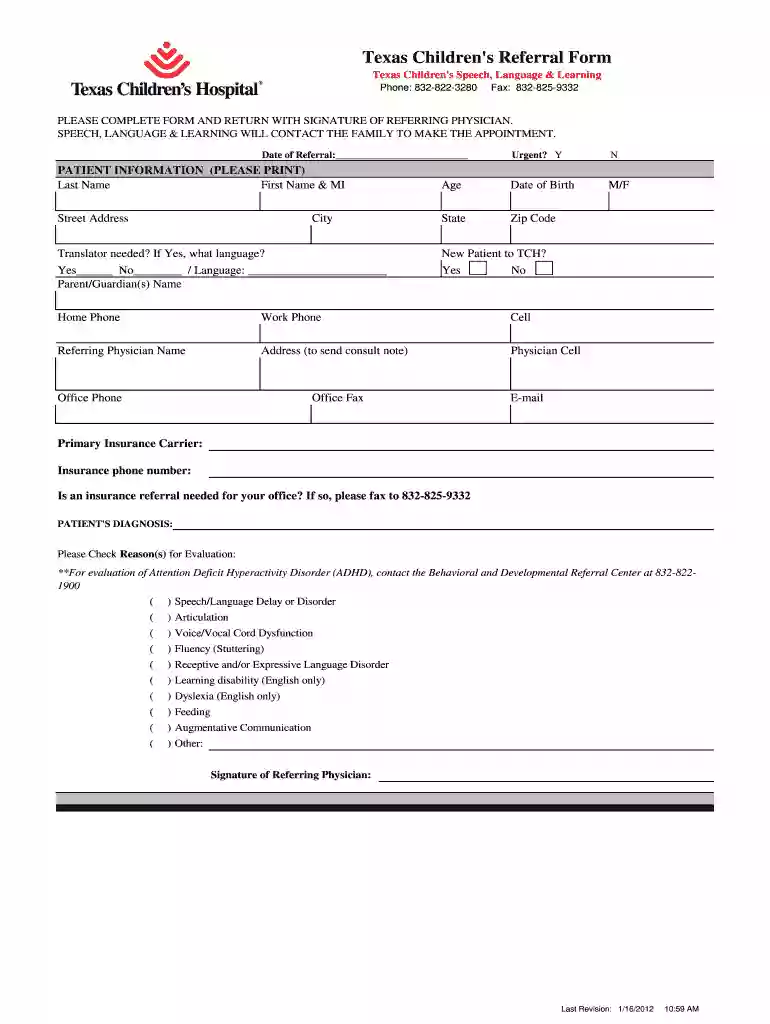 tch referral Preview on Page 1