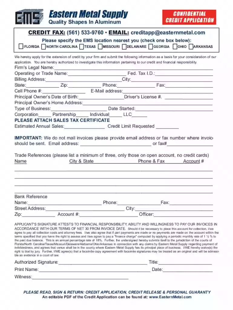 eastern metal supply credit Preview on Page 1