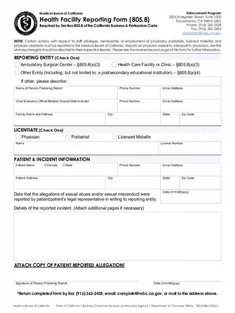 health facility reporting Preview on Page 1