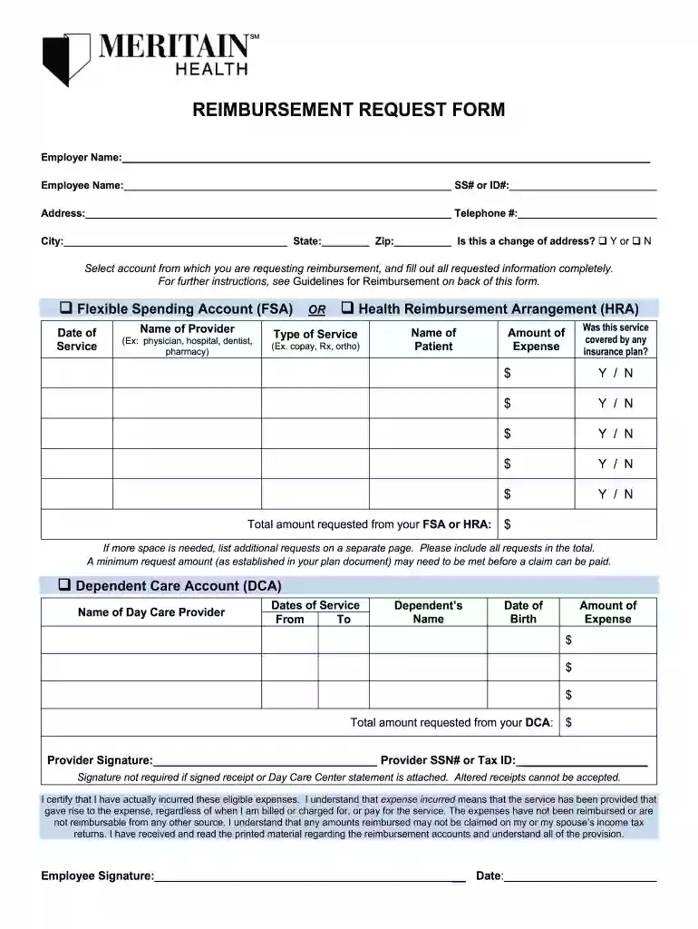 meritain prior authorization Preview on Page 1
