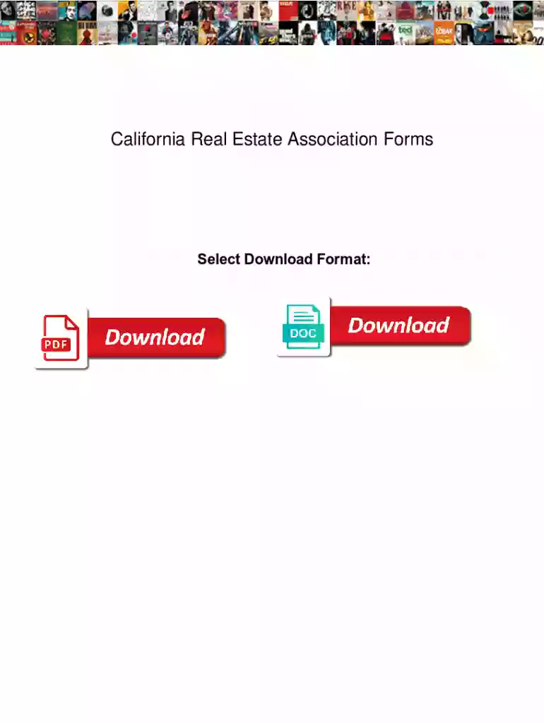 California Real Estate Association Forms California Real Estate Association Forms consent Preview on Page 1