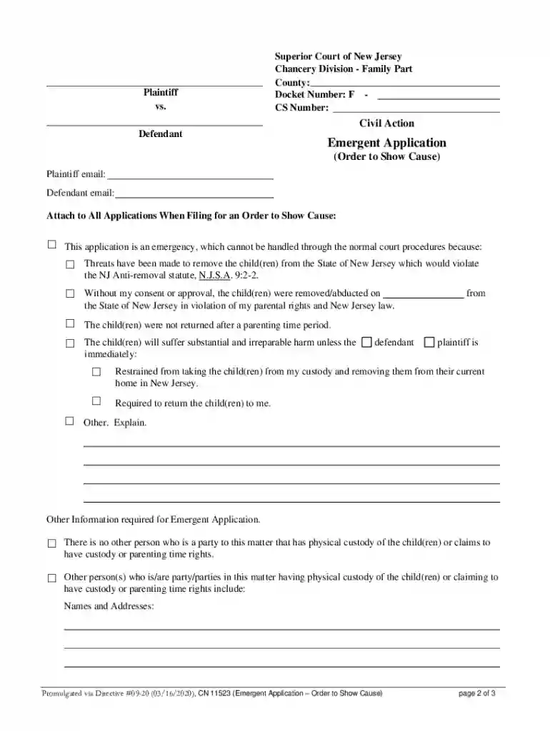 emergent hearing Preview on Page 1