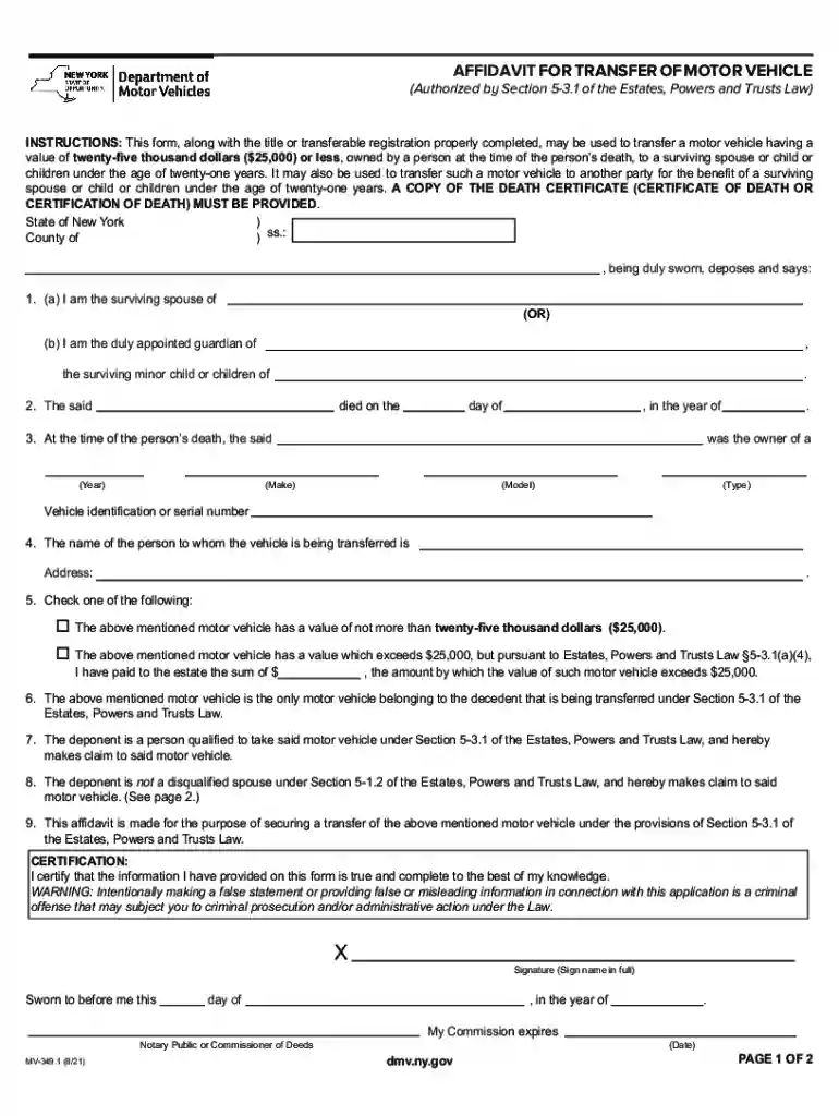 mv 349 instructions Preview on Page 1