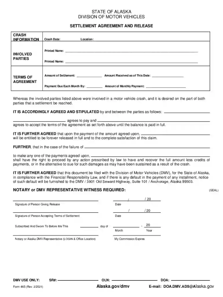 alaska dmv form d1 Preview on Page 1