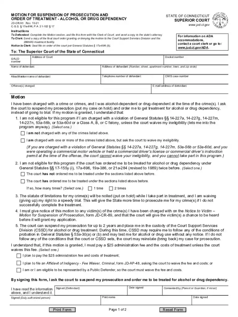 suspension connecticut jud Preview on Page 1