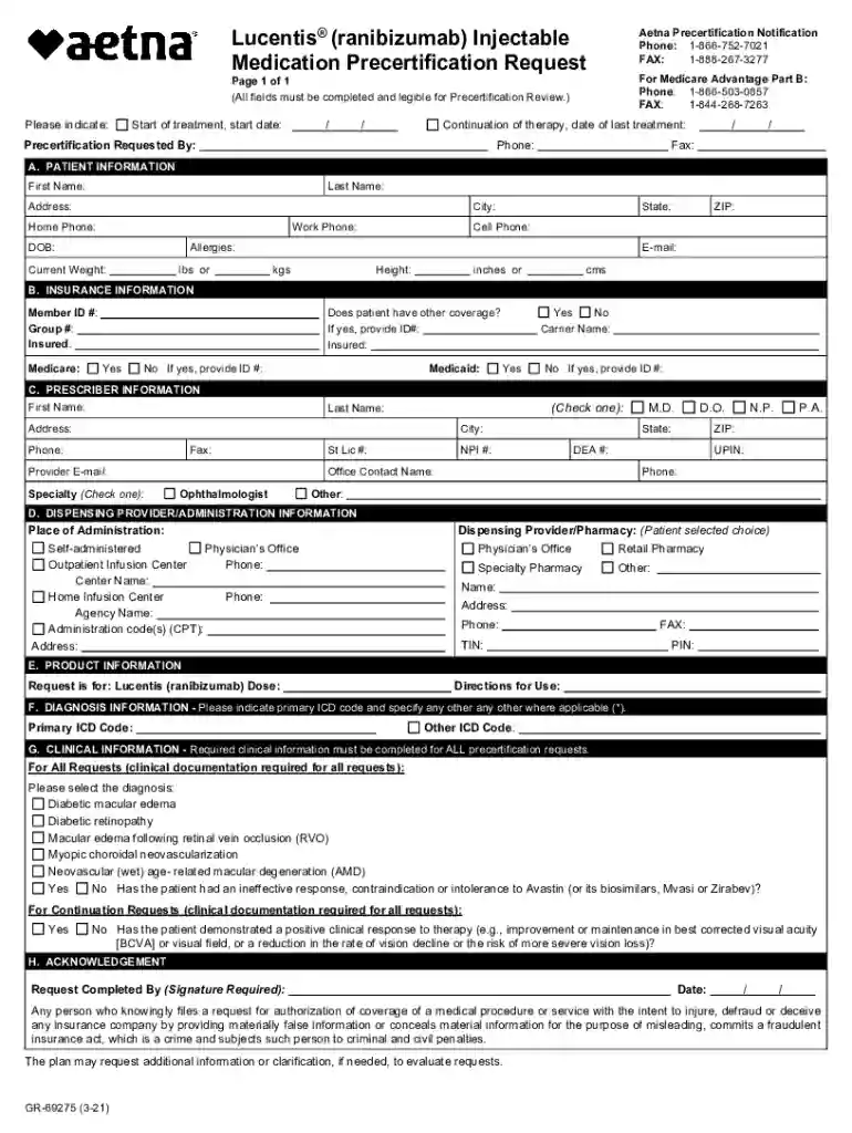 eyequest prior auth form - shohratgaz.ir Preview on Page 1