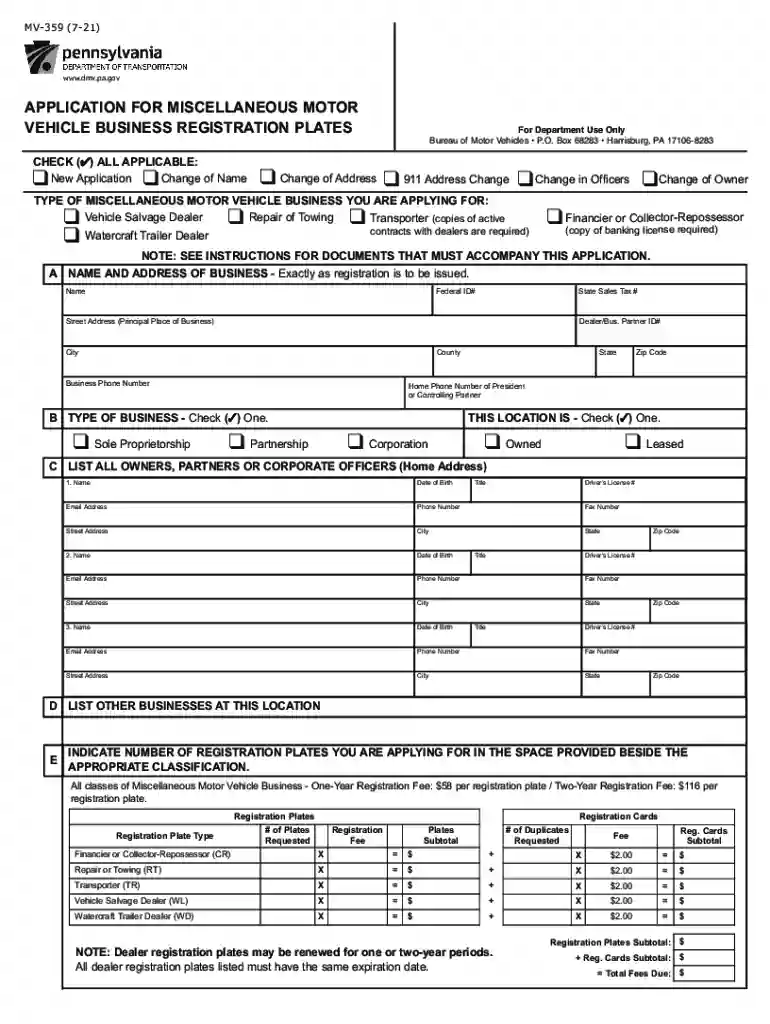 vehicle pa law Preview on Page 1