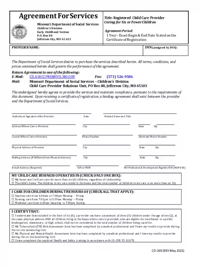 missouri division of family services Preview on Page 1