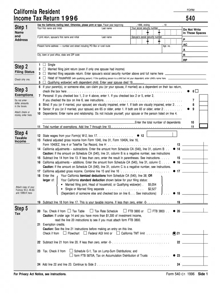 1996 540 Preview on Page 1