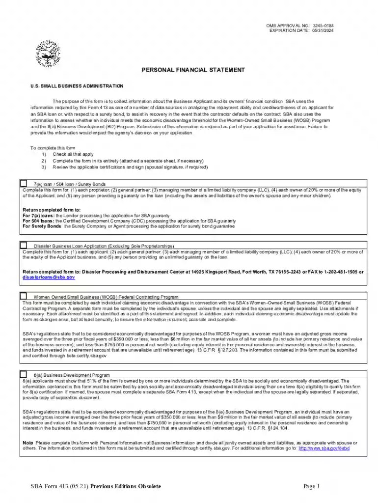 personal information blank form Preview on Page 1