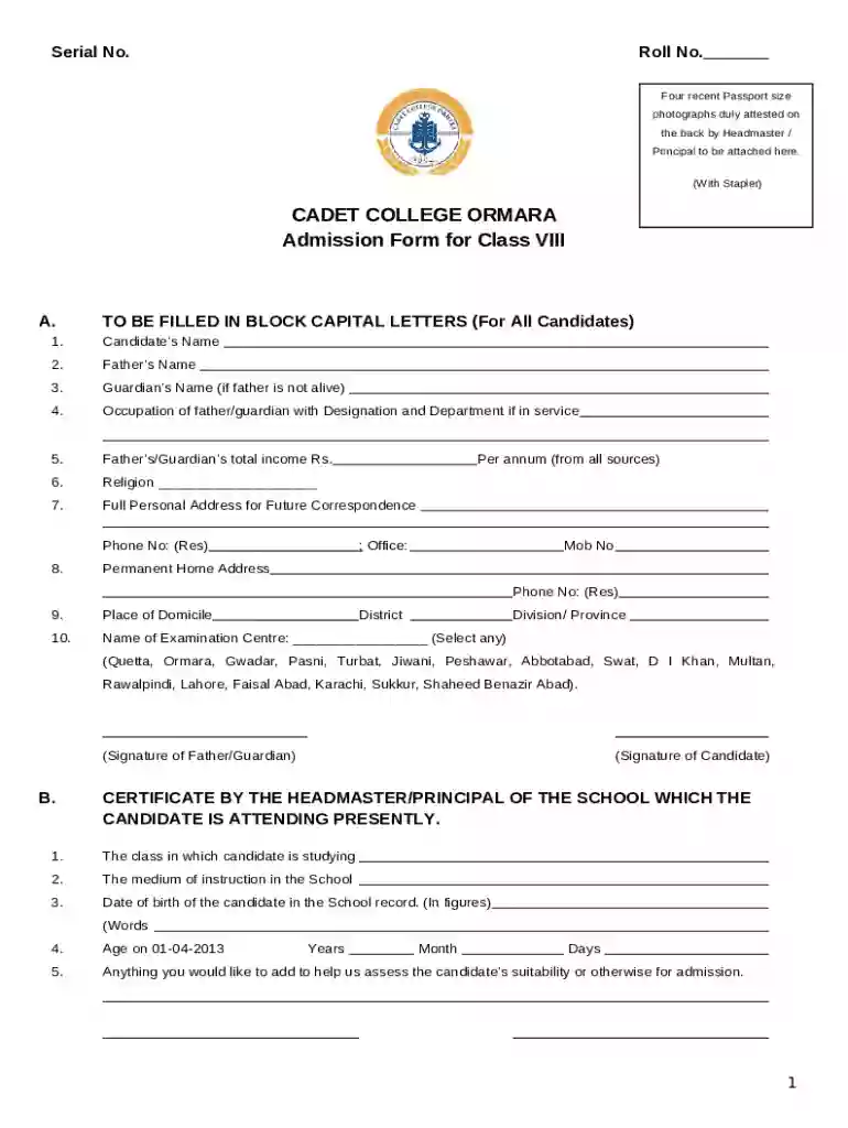 cadet college ormara Preview on Page 1